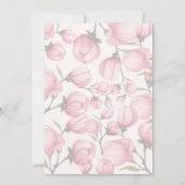 Invitations de douche pour bébé (Dos)