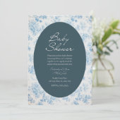 Invitations de douche pour bébé (Debout devant)