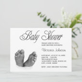 Invitations de douche pour bébé (Debout devant)