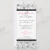 Invitations de douche pour bébé (Devant)