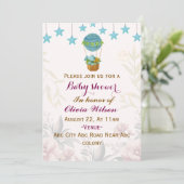 Invitations de douche pour bébé (Debout devant)