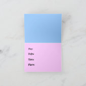 Invitations de douche pour bébé (Intérieur)