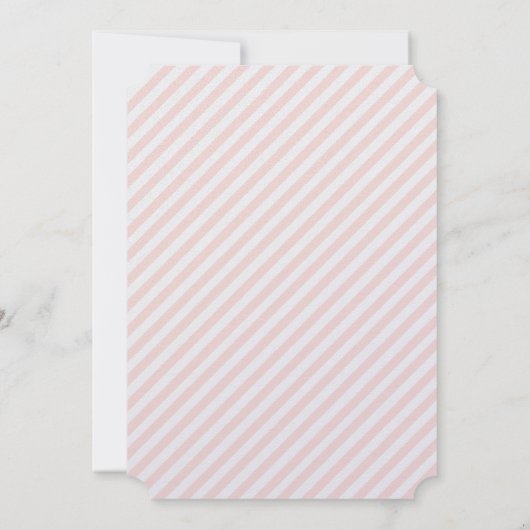 Invitations de douche pour bébé (Dos)