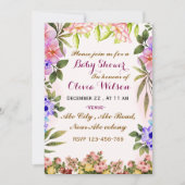 Invitations de douche pour bébé (Devant)