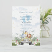 Invitations de douche pour bébé (Debout devant)