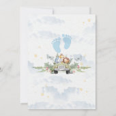 Invitations de douche pour bébé (Dos)