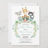 Invitations de douche pour bébé | Bébés de la Jung (Devant)