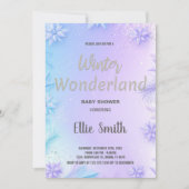 Invitations de douche pour bébé d'hiver Parties sc (Devant)