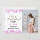 Invitations de douche pour bébé d'hiver Parties sc (Devant)