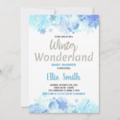 Invitations de douche pour bébé d'hiver Parties sc (Devant)