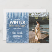 Invitations de douche pour bébé d'hiver Parties sc (Devant)