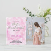 Invitations de douche pour bébé d'hiver Parties sc (Debout devant)