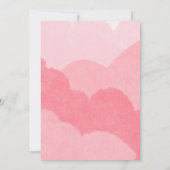 Invitations de douche pour bébé, invitation à thèm (Dos)