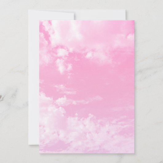 Invitations de douche pour bébé, Invitations de th (Dos)