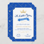 Invitations de douche pour bébé Little Prince | Ro (Devant / Derrière)