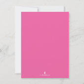 Invitations de douche pour bébé papillon (Dos)