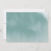 Invitations de douche pour bébé | Safari australie (Dos)