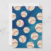 Invitations de douche pour bébé sur le thème du ba (Dos)