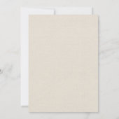 Invitations de douche pour bébé Woodland (Dos)