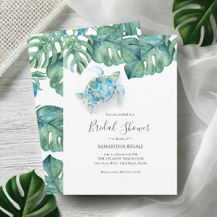 Invitations de douche tropicale nuptiale Impressio