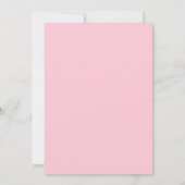 Invitations de douche Voile nuptiale (Dos)