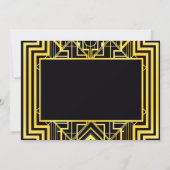 Invitations de douches de la Bachelorette géométri (Dos)