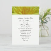 Invitations de douches de maman du Jardin Jaune (Debout devant)