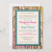 Invitations de douches en lune de miel Tiki Tropic (Devant)