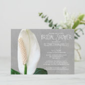 Invitations de douches Lily pour la paix (Debout devant)