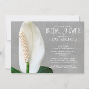 Invitations de douches Lily pour la paix