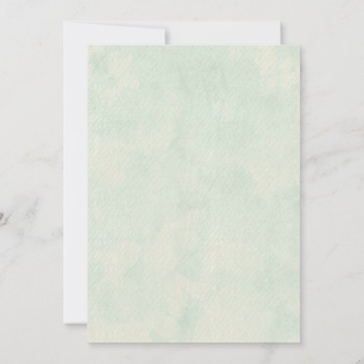 Invitations de douches nuptiales à air chaud Vinta (Dos)