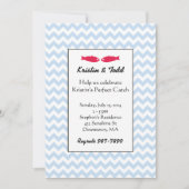 Invitations de douches nuptiales à capuchon (Devant)