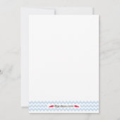 Invitations de douches nuptiales à capuchon (Dos)