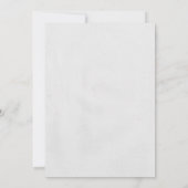Invitations de douches nuptiales aux oiseaux bleus (Dos)