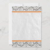 Invitations de douches nuptiales de dentelle de ca (Dos)
