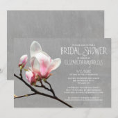 Invitations de douches nuptiales de la branche de (Devant / Derrière)