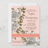 Invitations de douches nuptiales de la Tour Eiffel (Dos)