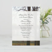 Invitations de douches nuptiales de l'arbre d'hive (Debout devant)