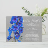 Invitations de douches nuptiales de Larkspur (Debout devant)