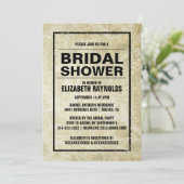 Invitations de douches nuptiales de Western Farm (Debout devant)