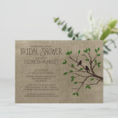 Invitations de douches nuptiales des branches d'ar (Debout devant)