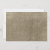 Invitations de douches nuptiales des branches d'ar (Dos)