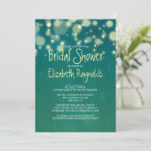Invitations de douches nuptiales du jardin rustiqu (Debout devant)