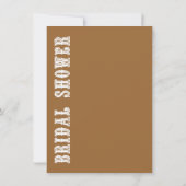 Invitations de douches nuptiales du Mason Jar Coun (Dos)