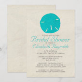 Invitations de douches nuptiales en dollars de sab (Devant / Derrière)