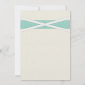 Invitations de douches nuptiales en dollars de sab (Dos)