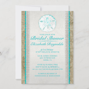 Invitations de douches nuptiales en dollars de sab