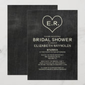 Invitations de douches nuptiales en retard (Devant / Derrière)