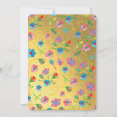 Invitations de douches nuptiales Fiesta mexicaines (Dos)