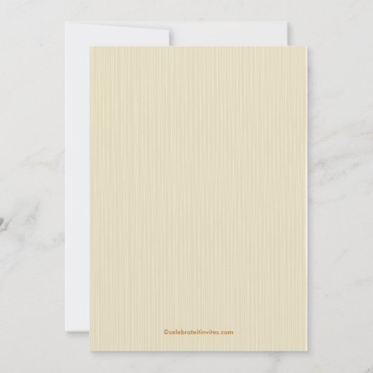 Invitations de douches nuptiales Inséparables mode (Dos)